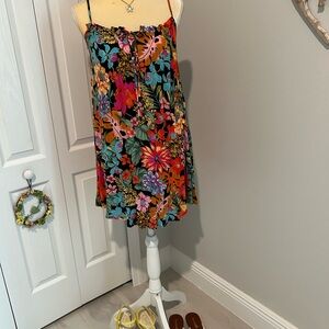 O'Neill Colorful Floral Mini Skirt